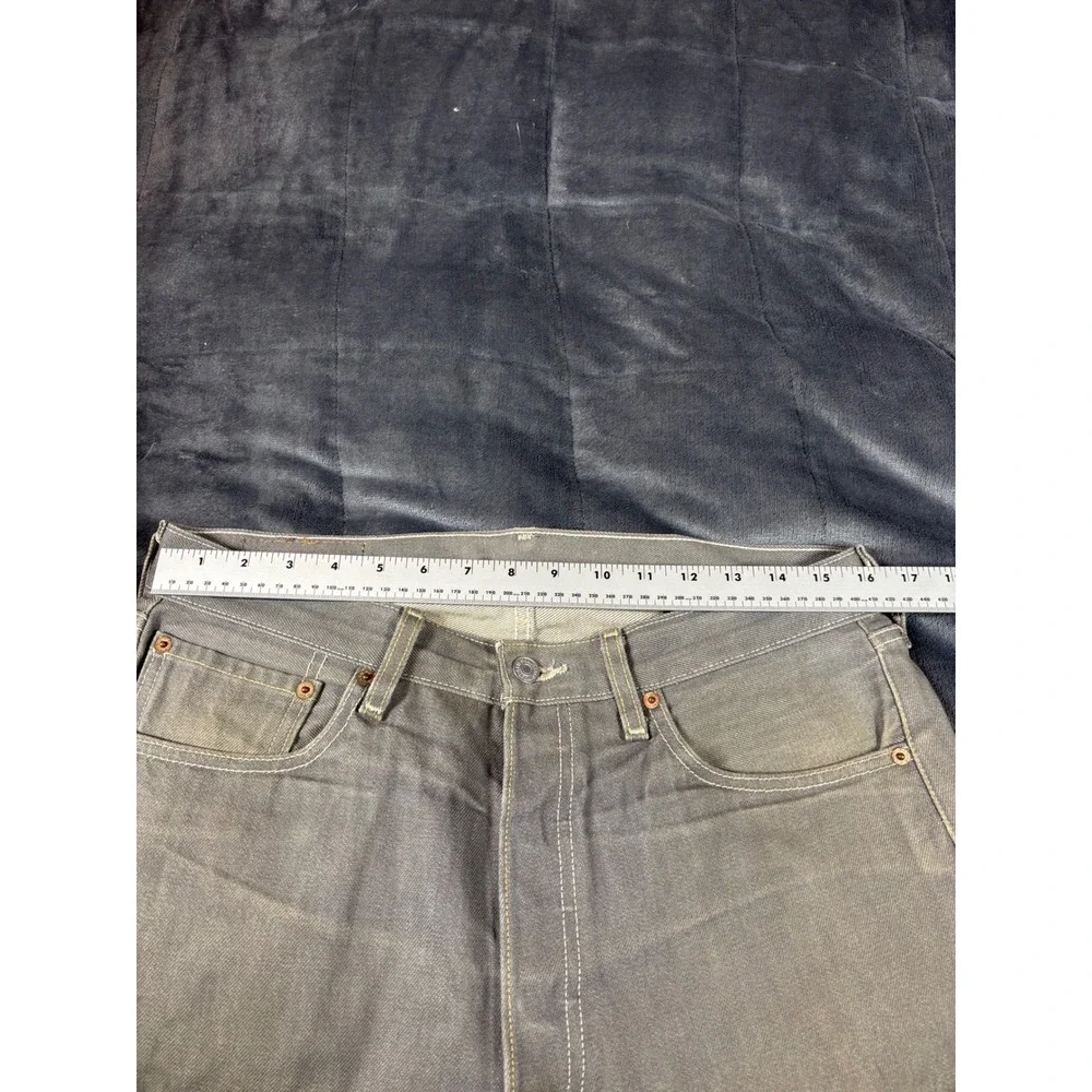 Levi's 501 XX Original Fit Straight Leg Jeans Mens Size‎ 33x30 Gray Denim
